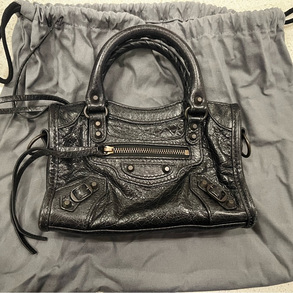 Brandy New Balenciaga Le City Nano